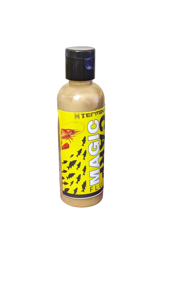 Magic CARP Fishing Bait, Attractant Additive Liquid, Fast Dissolving Portable Bait Attractant Fluid -100ML