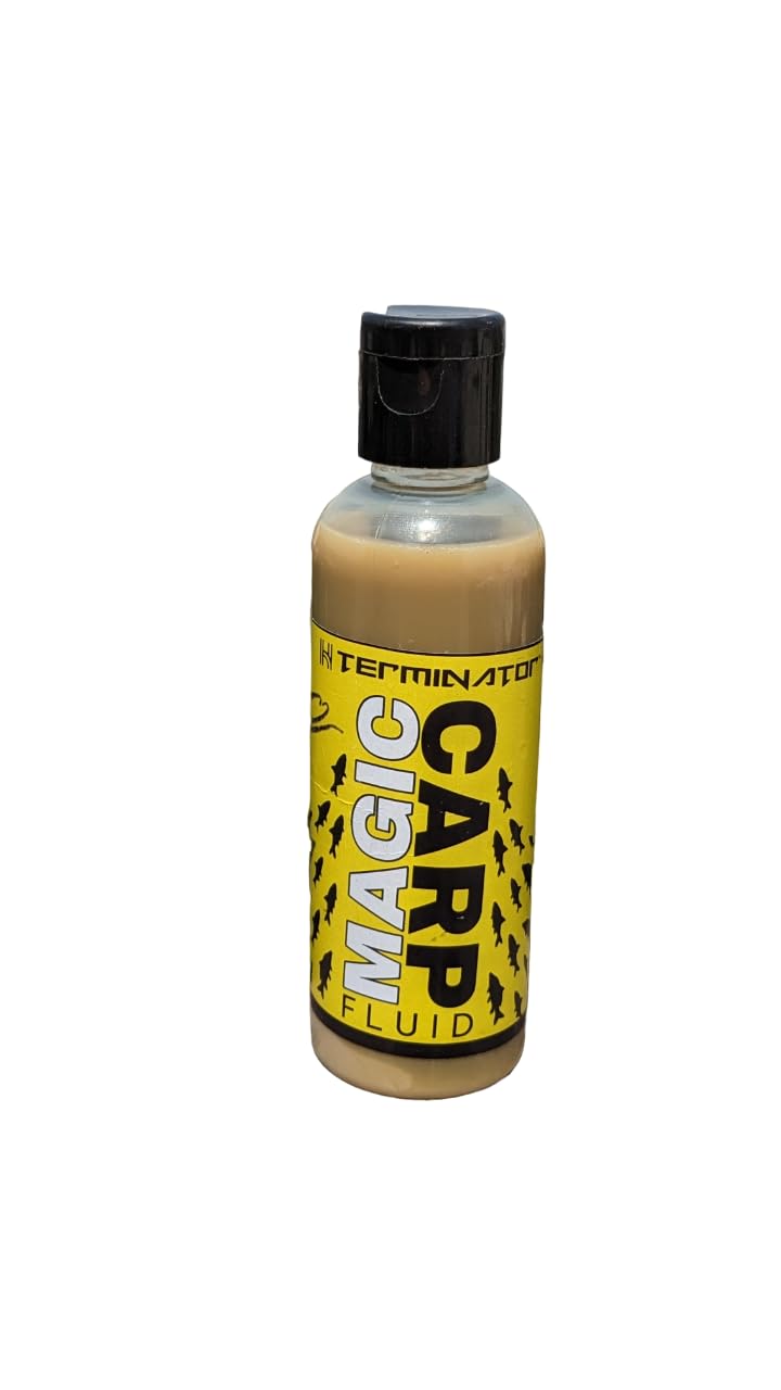 Magic CARP Fishing Bait, Attractant Additive Liquid, Fast Dissolving Portable Bait Attractant Fluid -100ML