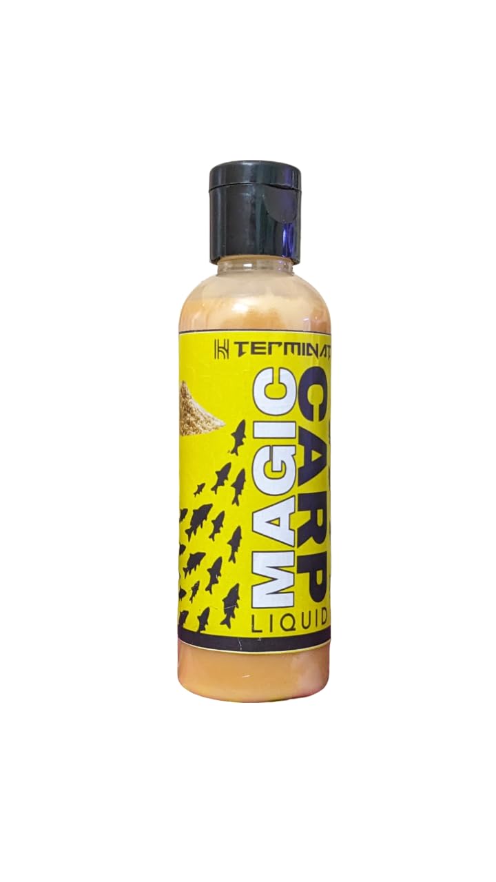 Magic CARP Fishing Bait, Attractant Additive Liquid, Fast Dissolving Portable Bait Attractant Fluid -100ML