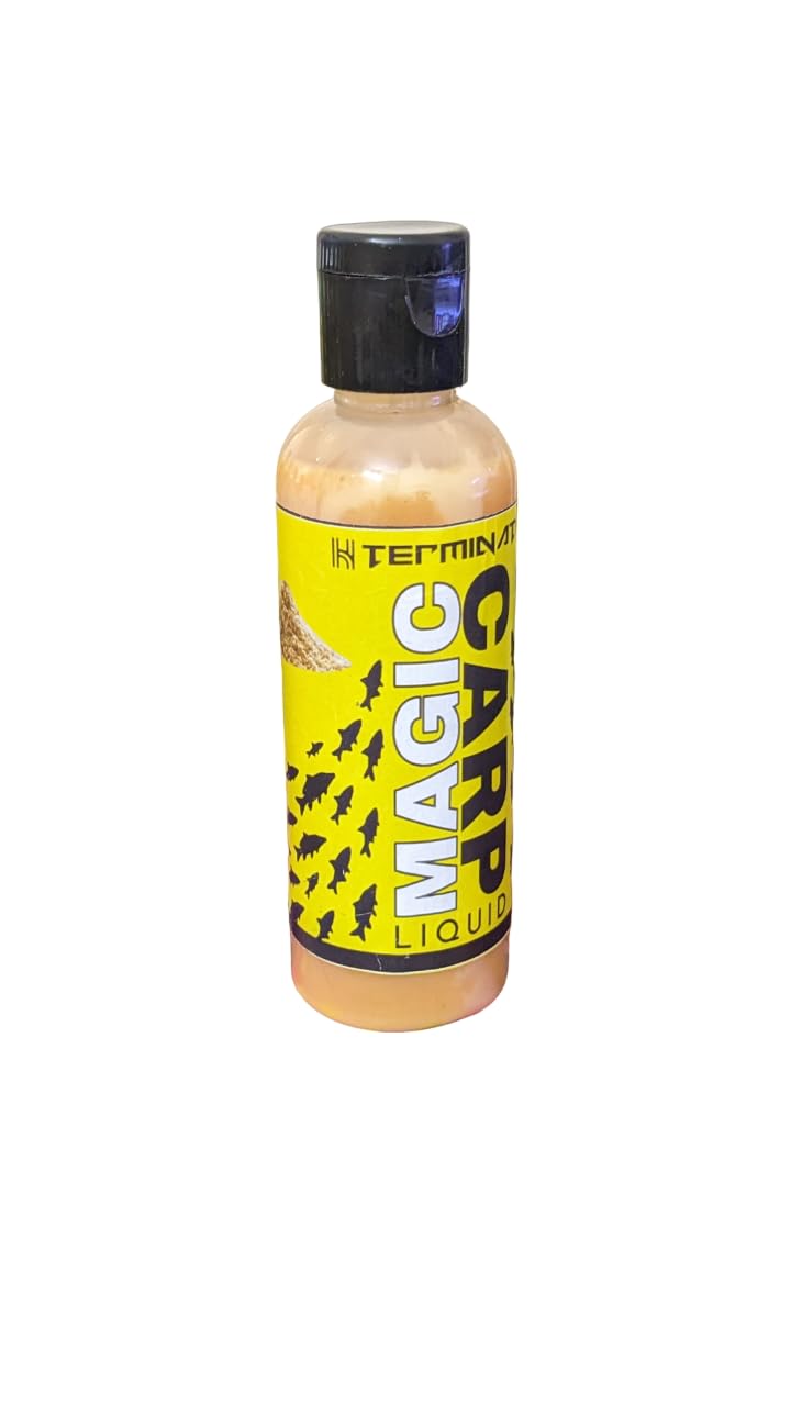 Magic CARP Fishing Bait, Attractant Additive Liquid, Fast Dissolving Portable Bait Attractant Fluid -100ML