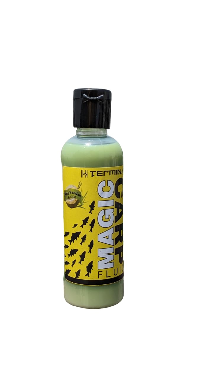 Magic CARP Fishing Bait, Attractant Additive Liquid, Fast Dissolving Portable Bait Attractant Fluid -100ML