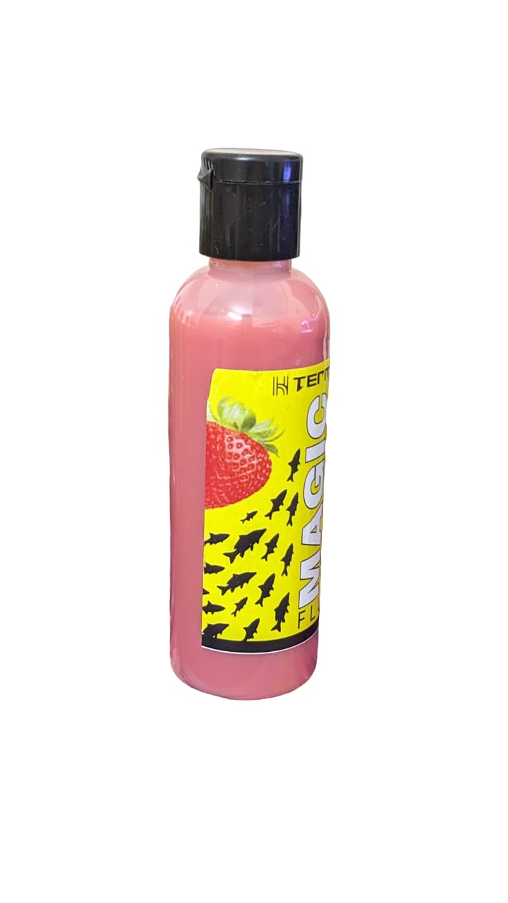 Magic CARP Fishing Bait, Attractant Additive Liquid, Fast Dissolving Portable Bait Attractant Fluid -100ML