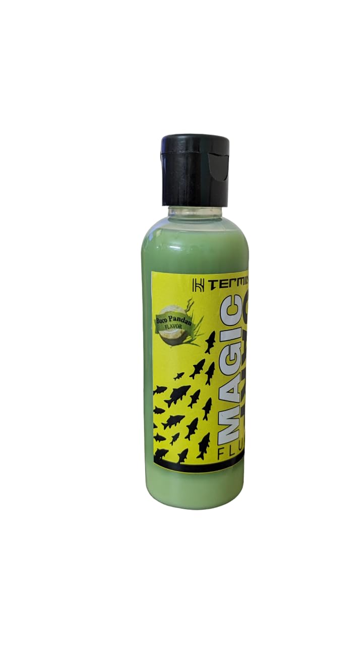 Magic CARP Fishing Bait, Attractant Additive Liquid, Fast Dissolving Portable Bait Attractant Fluid -100ML