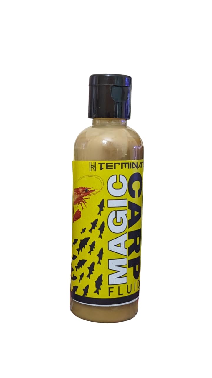 Magic CARP Fishing Bait, Attractant Additive Liquid, Fast Dissolving Portable Bait Attractant Fluid -100ML