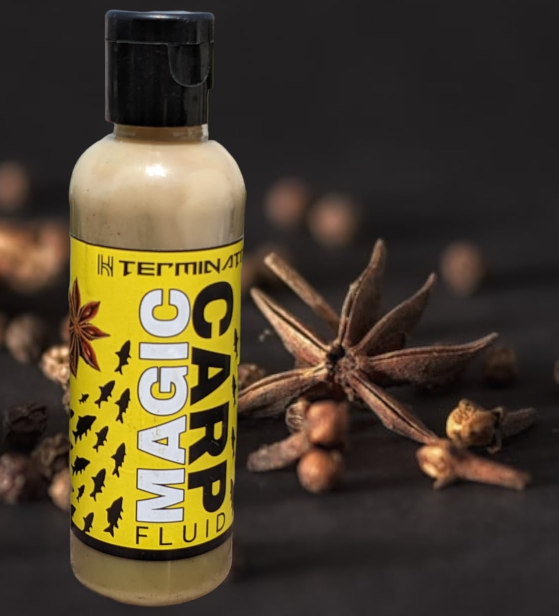 Magic CARP Fishing Bait, Attractant Additive Liquid, Fast Dissolving Portable Bait Attractant Fluid -100ML